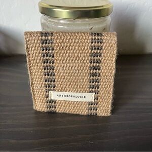 Anthropologie Jute Coin Purse
